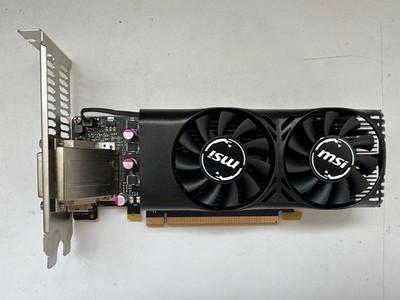 MSI NVIDIA GeForce GTX 1050 TI LP Low Profile 4GB GDDR5 Grafikkarte DVI HDMI DP