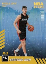 2022-23 Hoops Winter #27 Nikola Jovic Arriving Now Miami Heat
