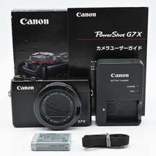 Canon PowerShot G7 X 20.2MP Digital Camera  [Near Mint] From Japan #9577