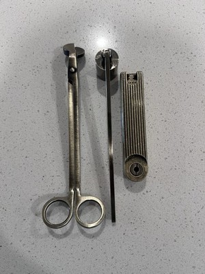 Barebones Rechargeable Electric Arc Candle Lighter With Wick Trimmer & Snuffer