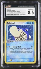 Poliwhirl 68/115 - 2005 Pokemon EX Unseen Forces Stamped Rev. Holo CGC 8.5 on eBay