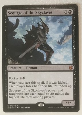 SCOURGE OF THE SKYCLAVES 122 Zendikar Rising MTG Magic NM
