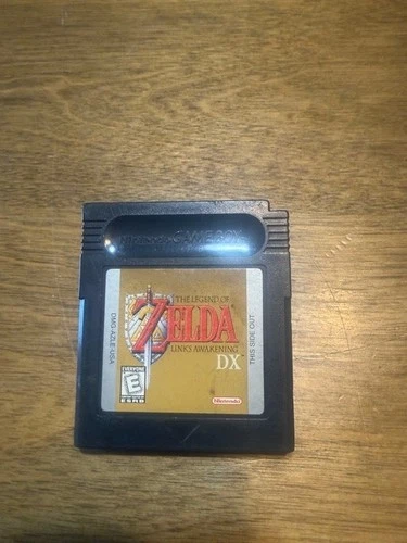 Game Boy Advance The Legend of Zelda: Links Awakening DX with New Battery