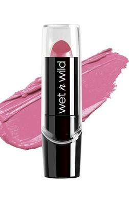 wet n wild Silk Finish Lipstick Pink Ice with Vitamins A,E, & Macadamia Lot of 2