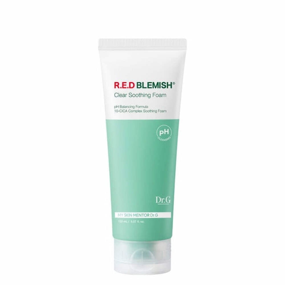 DR.G R.E.D Blemish Clear Soothing PH Cleansing Foam 150ml - AUTHENTIC K-Beauty