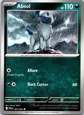Absol 063/094 Common Phantasmal Flames Pokemon NM