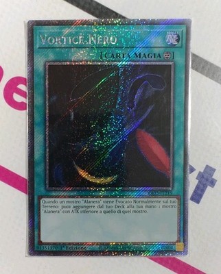 SCHWARZE WIRBEL   (Black Whirlwind)   RA03 IT219 Secret Platinum   1Ed   Yu-Gi-Oh 