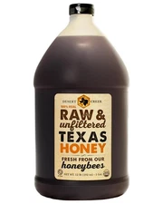Desert Creek Honey - 100% Unfiltered, Pure, Raw Honey from Texas - One Gallon