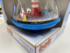 Lena Tim Toys Panoramic Kreisel Spinning Top Trains Germany w/ Sound Chip NEW
