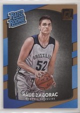 2017-18 Panini Donruss Rated Rookies Rade Zagorac #155 4v9
