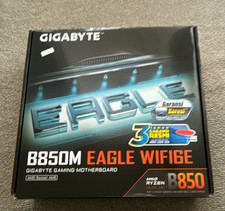 GIGABYTE B850M EAGLE WIFI6E AM5 MicroATX DDR5 WiFi 6E 2.5GbE Gaming motherboard