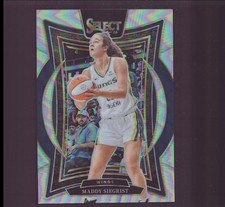 2025 Panini Select WNBA - Concourse Maddy Siegrist #77 Silver Prizm