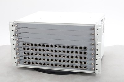 Apcon ACI-2064-C00 IntellaPatch 64 Chassis w/ 2x XP Power RTC400PM42 and Blade