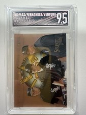 1996 Select - Team Nucleus Frank Thomas, Ventura, Rodriguez ELECTRIC GRADING 9.5