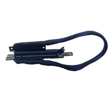 GPU Extension Cable PCIe 4.0 X8 to X8/X16 Silver-Plated AI Server Adapter Cable