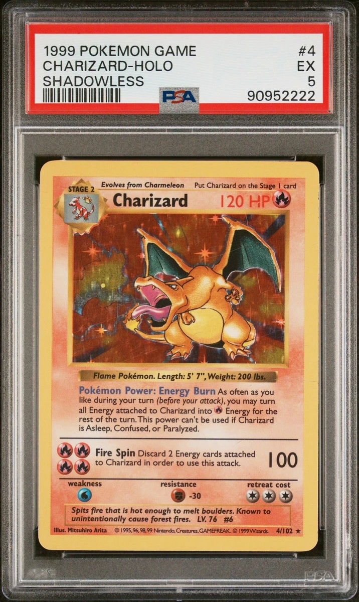 Shadowless Pokémon Charizard Individual Cards for sale - eBay