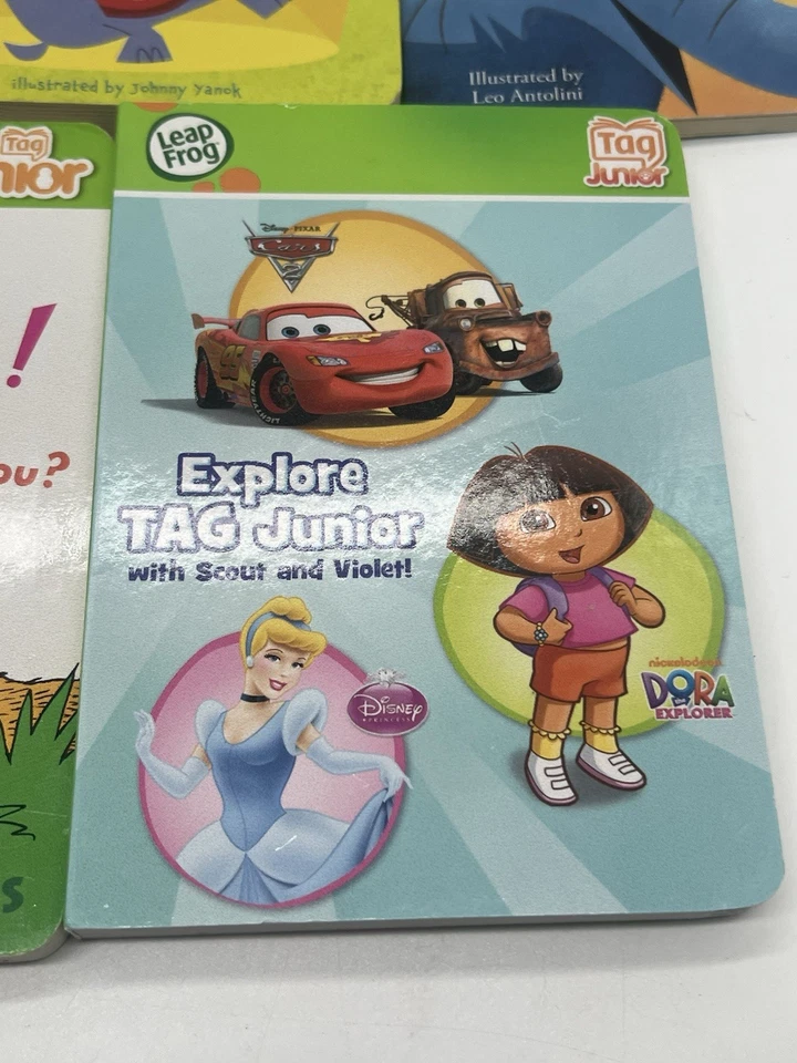 Leap Frog Leapfrog Tag Junior Lot Of 7 Hardcover Books- Get Ready to Read, Dora - Image 4 of 4