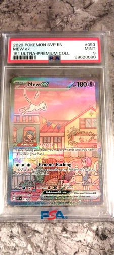 2023 POKEMON SVP EN-SV PROMO 151 ULTRA-PREMIUM COLLECTION #053 MEW EX PSA 9