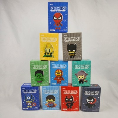 Choose from 57 Characters Bricks Micro Building Blocks Make A Wise Life Age 14+