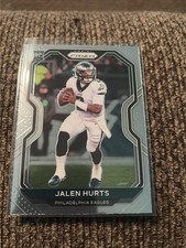 2020 Panini Prizm Jalen Hurts #343 Rookie RC Base Eagles QB Card Super Bowl MVP!. rookie card picture