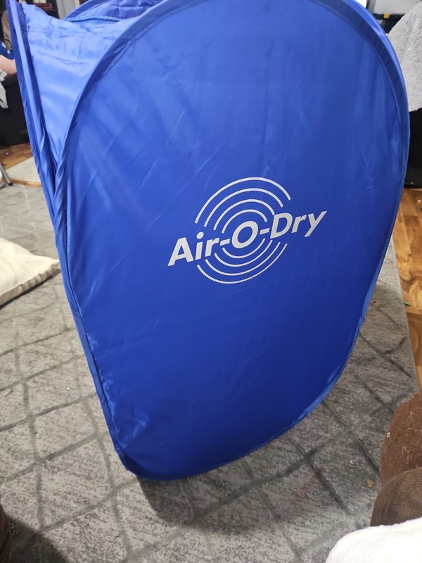 High quality Air-O-Dry mini Portable Electric Clothes Dryer Bag Blue 110v/220v