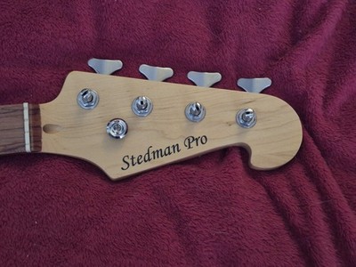 Precision P-Bass Electric Bass Guitar Neck Fits Fender / Squier + Loaded Tuners