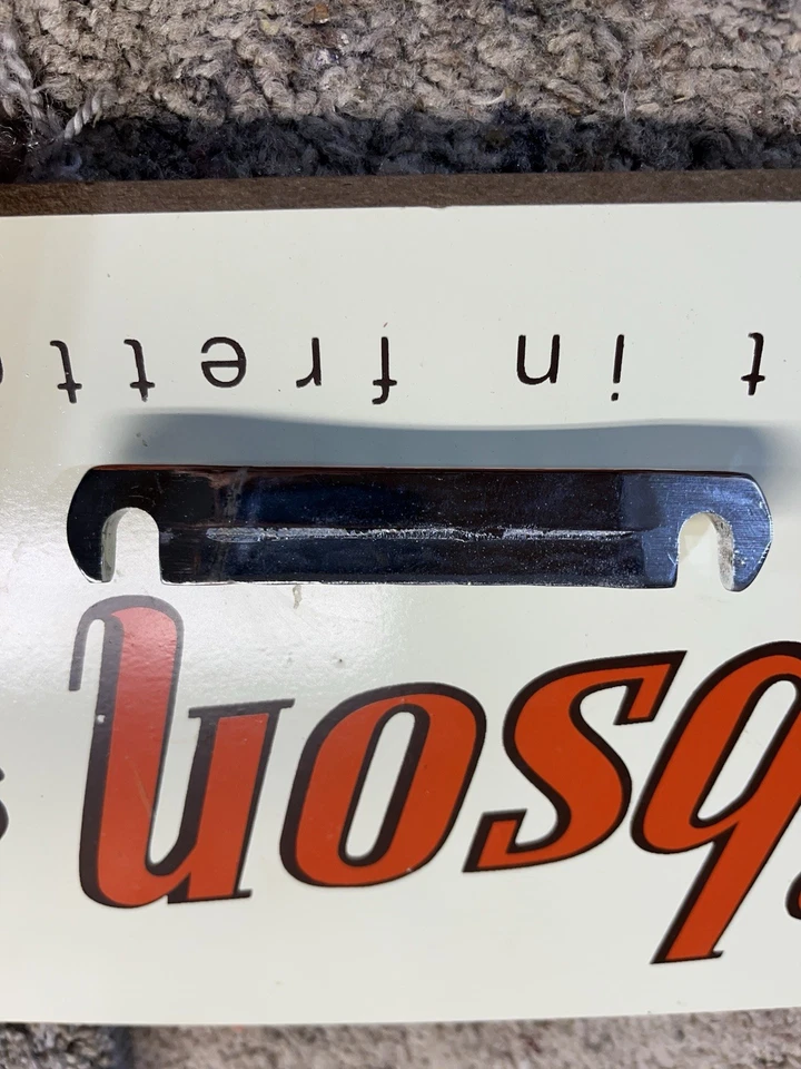 Cordal de tope de níquel G2U vintage Gibson de finales de los años 50 Foto 3 de 4