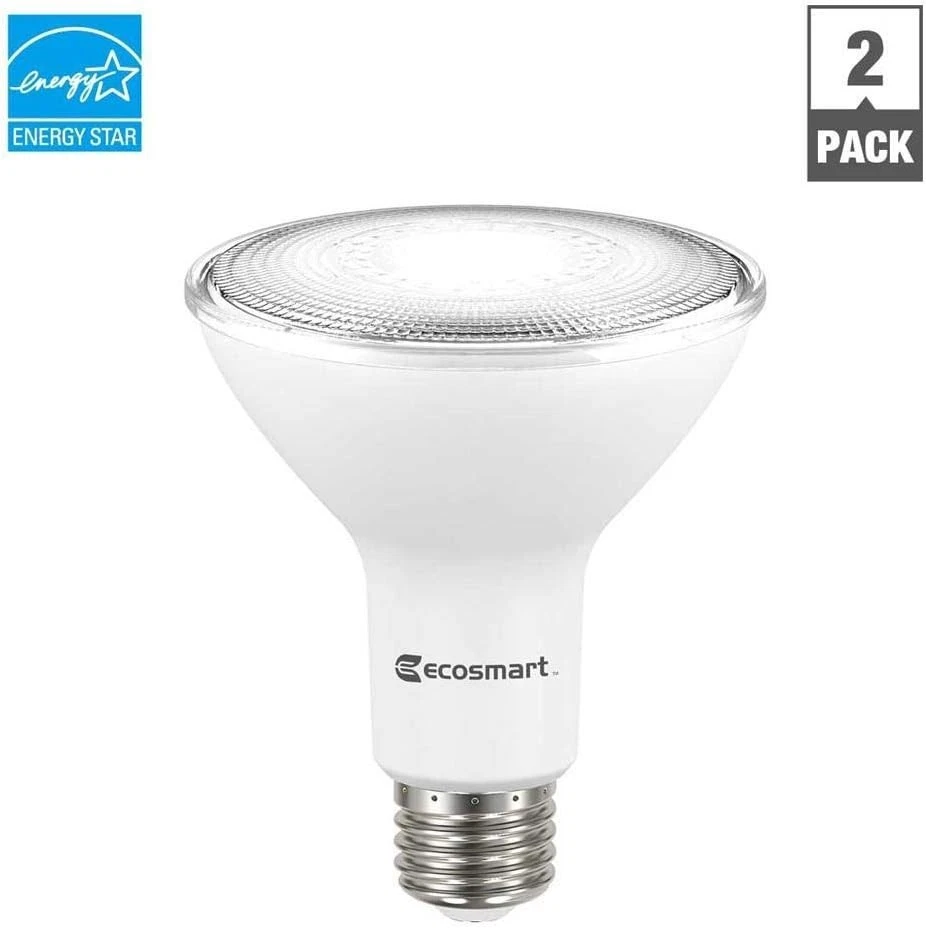 EcoSmart PAR30 LED Flood Light Bulbs  Dimmable Energy Star | Daylight (2-Pk) - Image 2 of 4