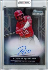 2022 Bowman Sterling Roismar Quintana Prospect Auto Nationals