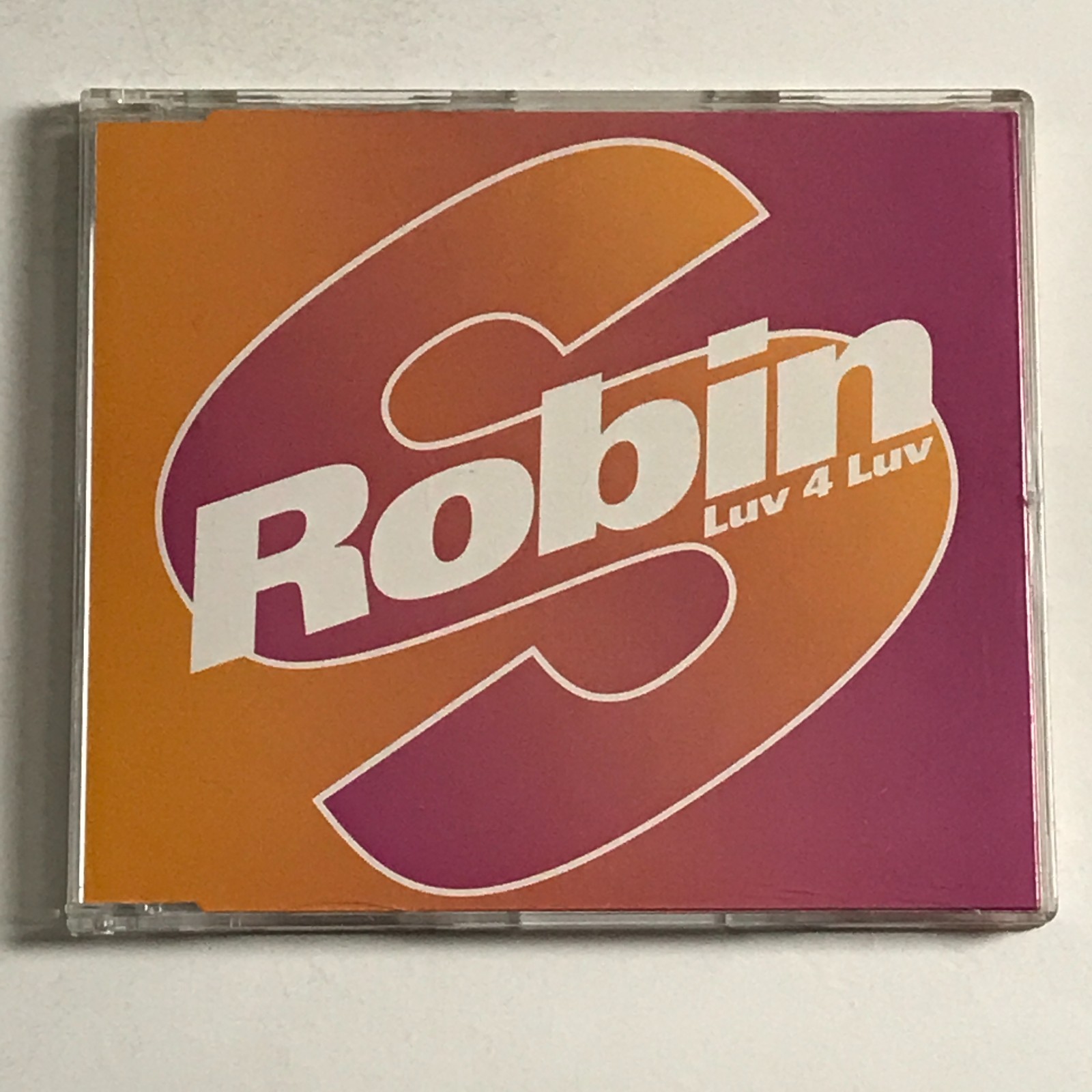 Robin S. - Luv 4 Luv CD Single 1993 – 5014524030158 EX/EX