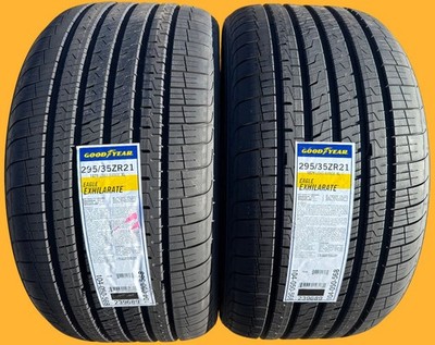 Set of TWO BRAND NEW 295/35ZR21 107Y Goodyear Eagle Exhilarate Tires 2953521