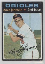 1971 Topps Davey Johnson #595 14tz