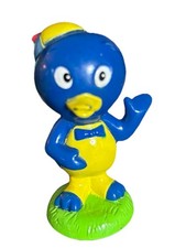 Backyardigans Pablo Blue Yellow Penguin PVC Figure 2006 2.25" Mattel