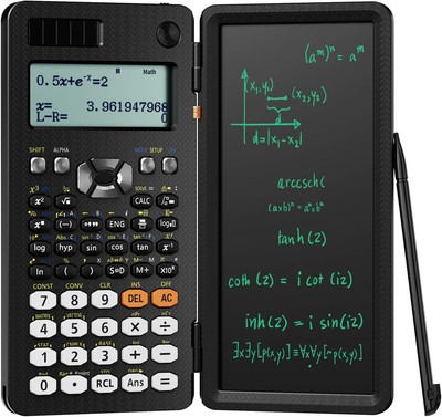 Upgraded 991ES Plus Scientific Calculator,Desktop Calculator with Notepad,School