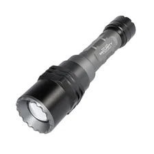Ps Flashlight 700 Lumens Long Throw Rechargeable Twist Focus Light Black