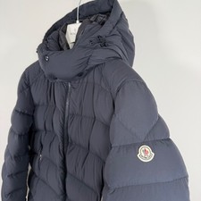 Moncler Brique Men's Down Puffer Jacket - Size 5 (XL) - Navy Blue