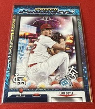 2025 Bowman Draft - Prized Prospects Liam Doyle #PP-4 Mojo Refractor (RC)