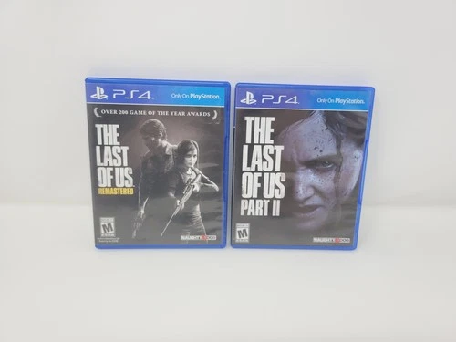 The Last of Us Part I & Part II 1 2 Sony PlayStation 4 PS4 Tested Free US Ship