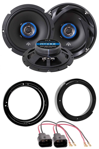 Autotek 200Watt 16,5Cm 2-Wege Lautsprecher FüR VW New Beetle Ab 97 FronttüR Heck-image