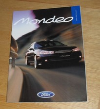 Ford Mondeo Brochure 1998-1999 LX Si ST24 Ghia X - 2.5 V6 24v 1.8 2.0 16v 1.8 TD