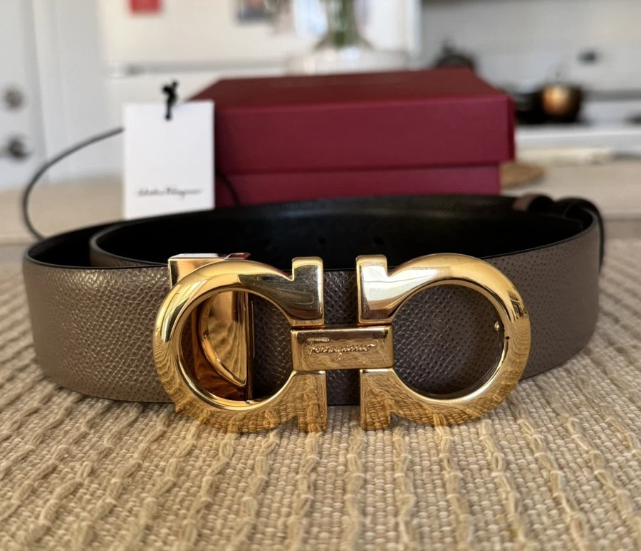 Salvatore Ferragamo Black Belts for Women for sale | eBay display picture 3