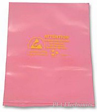 Image of PINK ESD BAG, OPEN TOP, 4X6", PK100 001-0003