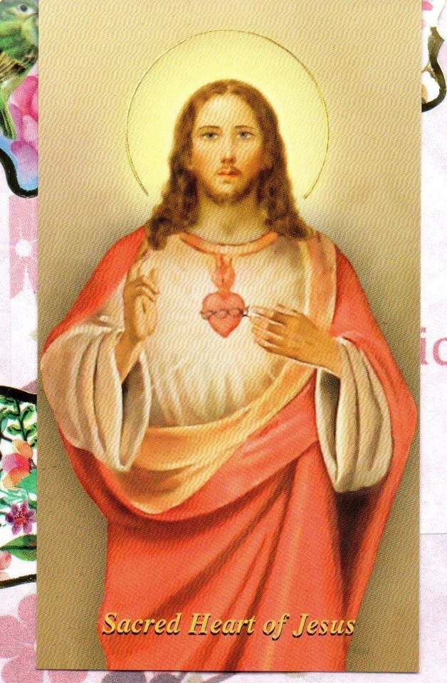 Sacred Heart of Jesus - Prayer to the Sacred Heart - Paperstock Holy ...