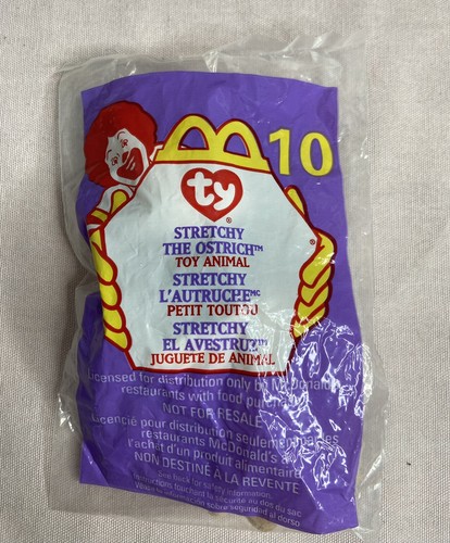 Mini gorro bebé TY 1999 "Stretchy The Ostrich".  #10 - Imagen 1 de 3
