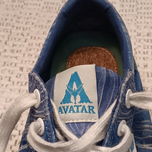 Cariuma Avatar women's blue printed canvas athletic skate sneakers sz 7.5 - Picture 10 of 14