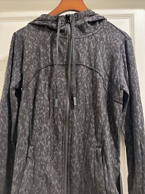 NWT Lululemon Hooded Define Jacket Nulu Leopard Camo Deep