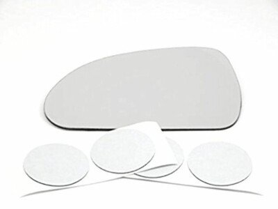 For 06-12 Mitsubishi Eclipse Driver Heated Mirror Glass Lens w/Adhesive No Mount