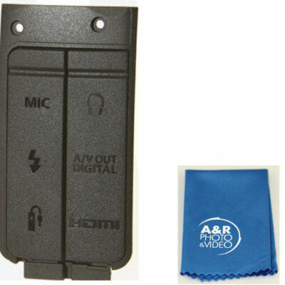 Canon 5D Mark III USB MIC Flash HDMI Interface Cover Rubber Cap CG2-3226 PART 