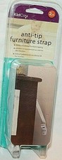 KidCo Anti-Tip Furniture Strap White 2 Pack