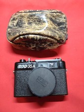 Soviet vintage FED-35A ussr camera lens Industar-81 2,8/38  case